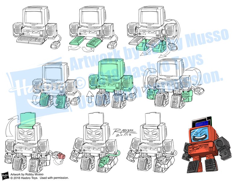 Transformers BotBots New Concept Art Designs by Robby Musso