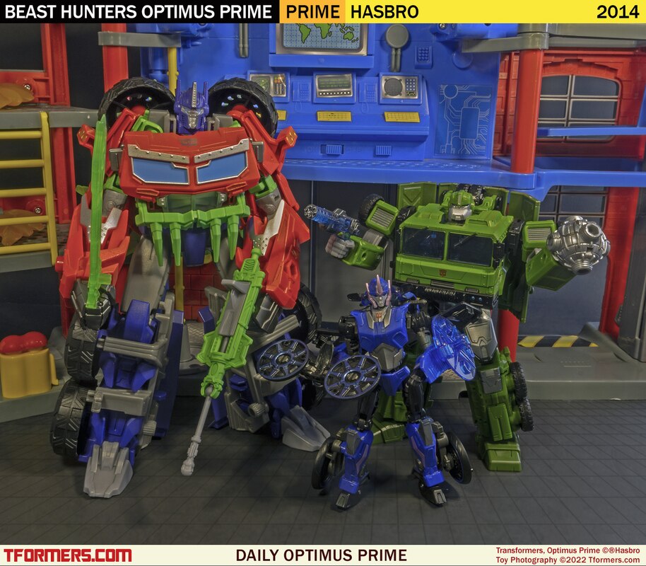 Custom Transformers prime beast hunters optimus