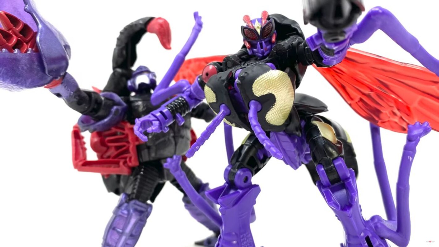 Transformers Legacy Scorponok and Parasite In-Hand Images