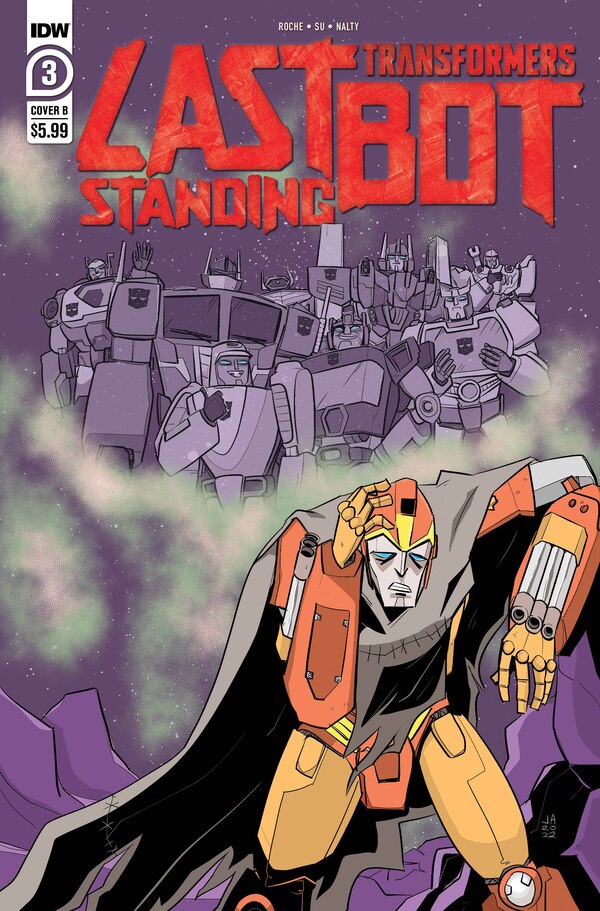 IDW Transformers: The Last Bot Standing #3 Covers Revealed