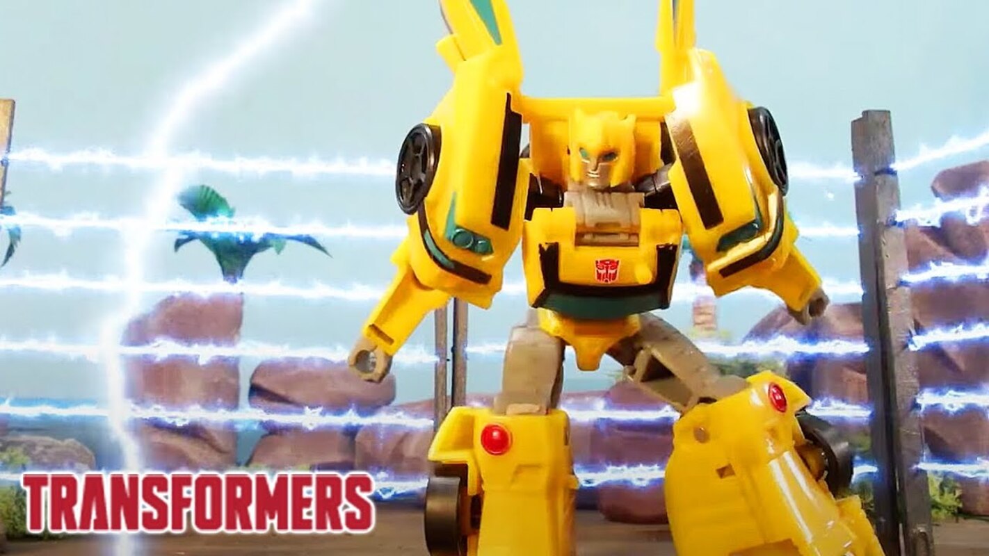 WATCH! Transformers Bumblebee Trapped! - Official Stop Motion Video