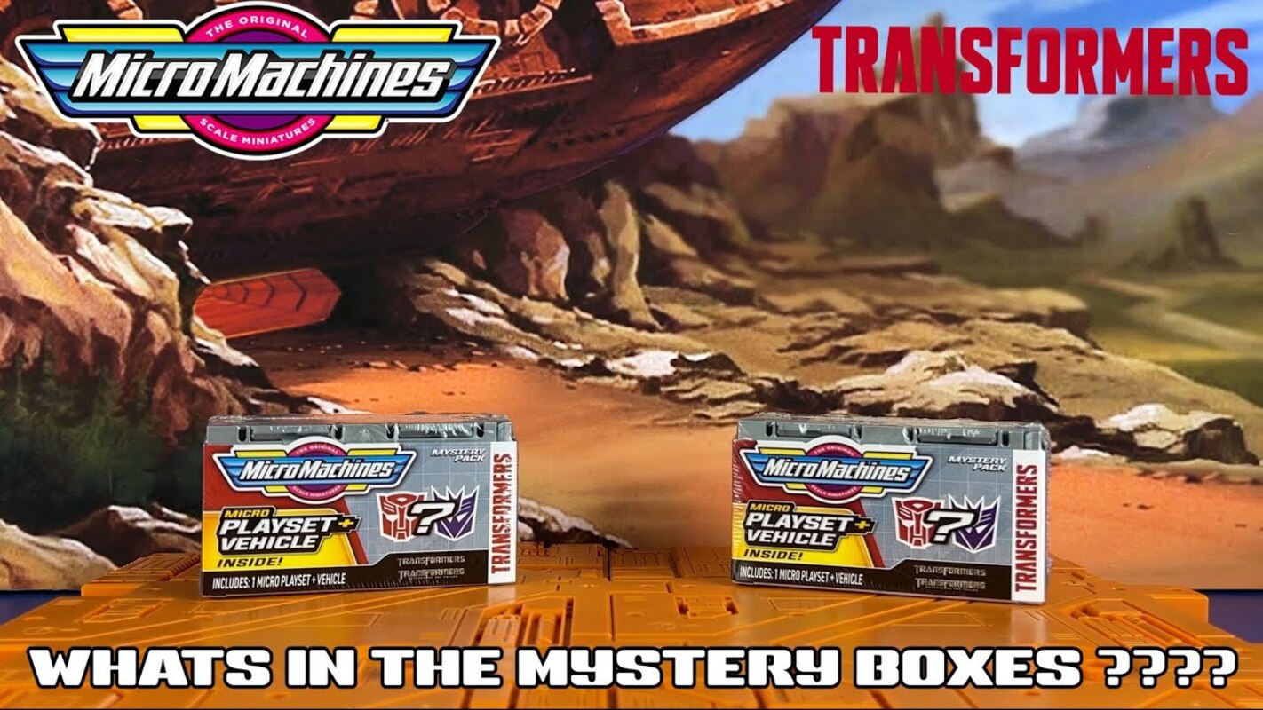 Transformers Micromachines Mystery Boxes Opening and Review