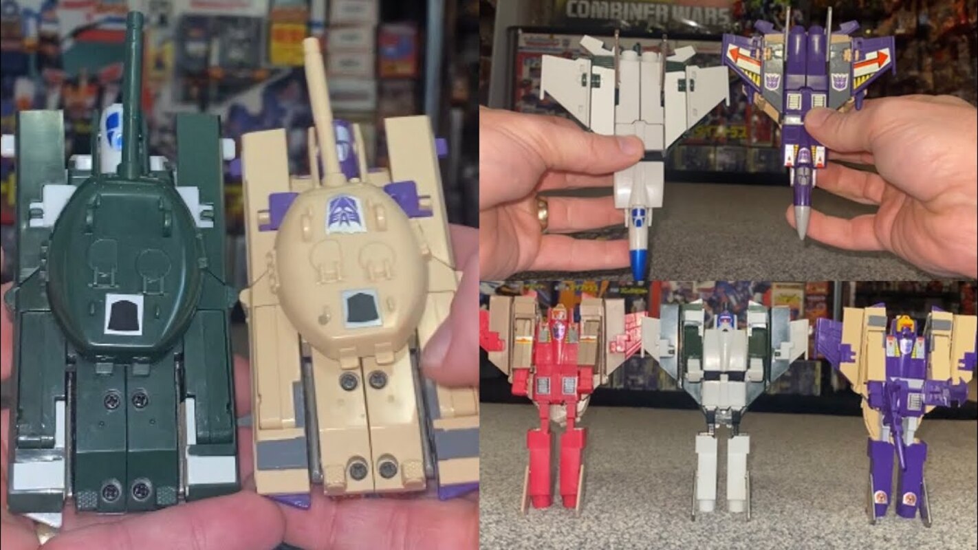 Transformers Japanese Exclusive eHobby Overcharge Review - G1 Blitzwing Collection Comparison