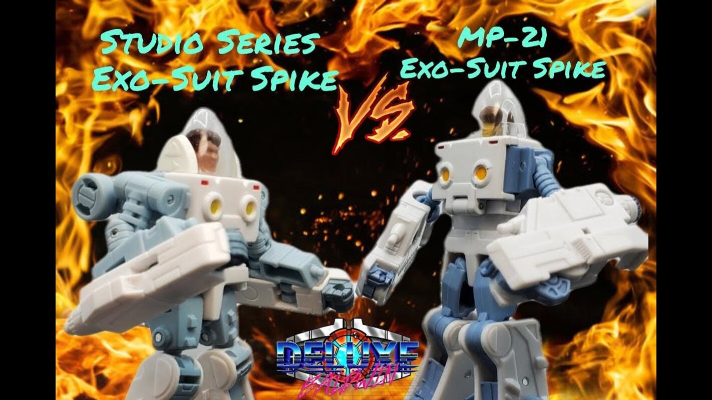 Studio Series Exo Suit Spike VS MP-21 Exo Suit Spike!