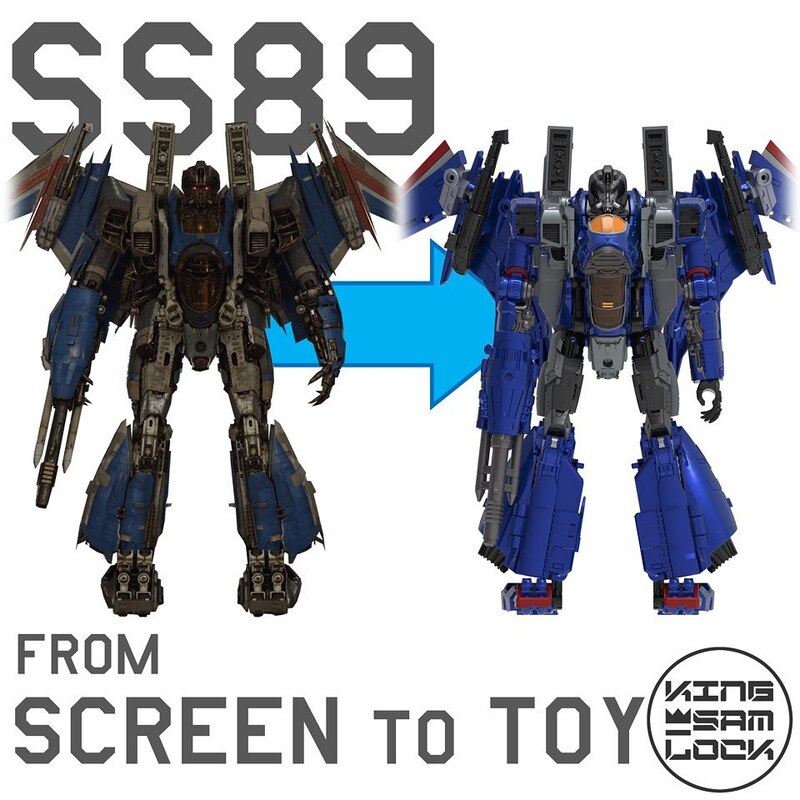 Studio Series SS-89 Thundercracker Screen to Toy Concept Designs by Sam Smith