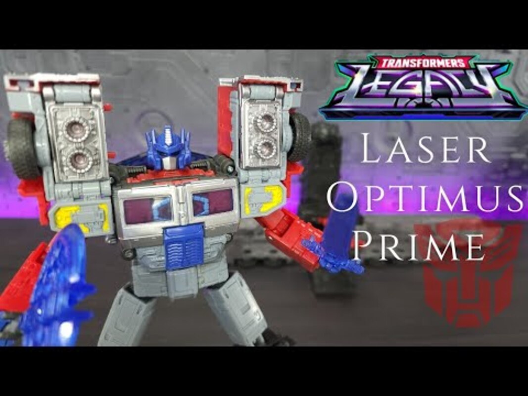 Transformers Legacy Leader Class Laser Optimus Prime Review