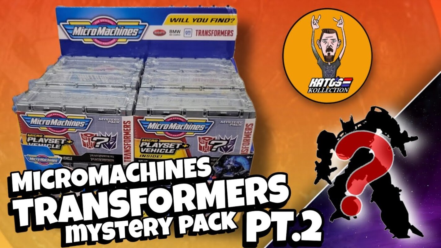 Micromachines Transformers Mystery Pack Unboxing Part 2 - Kato's Kollection Reviews