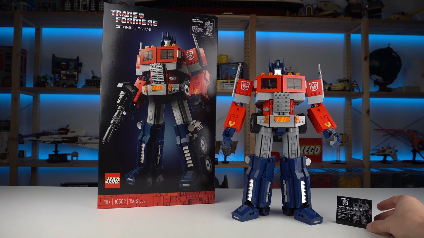 LEGO Transformers Optimus Prime In-Hand Video Review