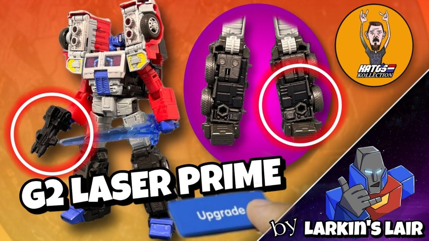 Legacy G2 Laser Optimus Prime upgrade kit by Larkin's Lair - Kato's Kollection Reviews