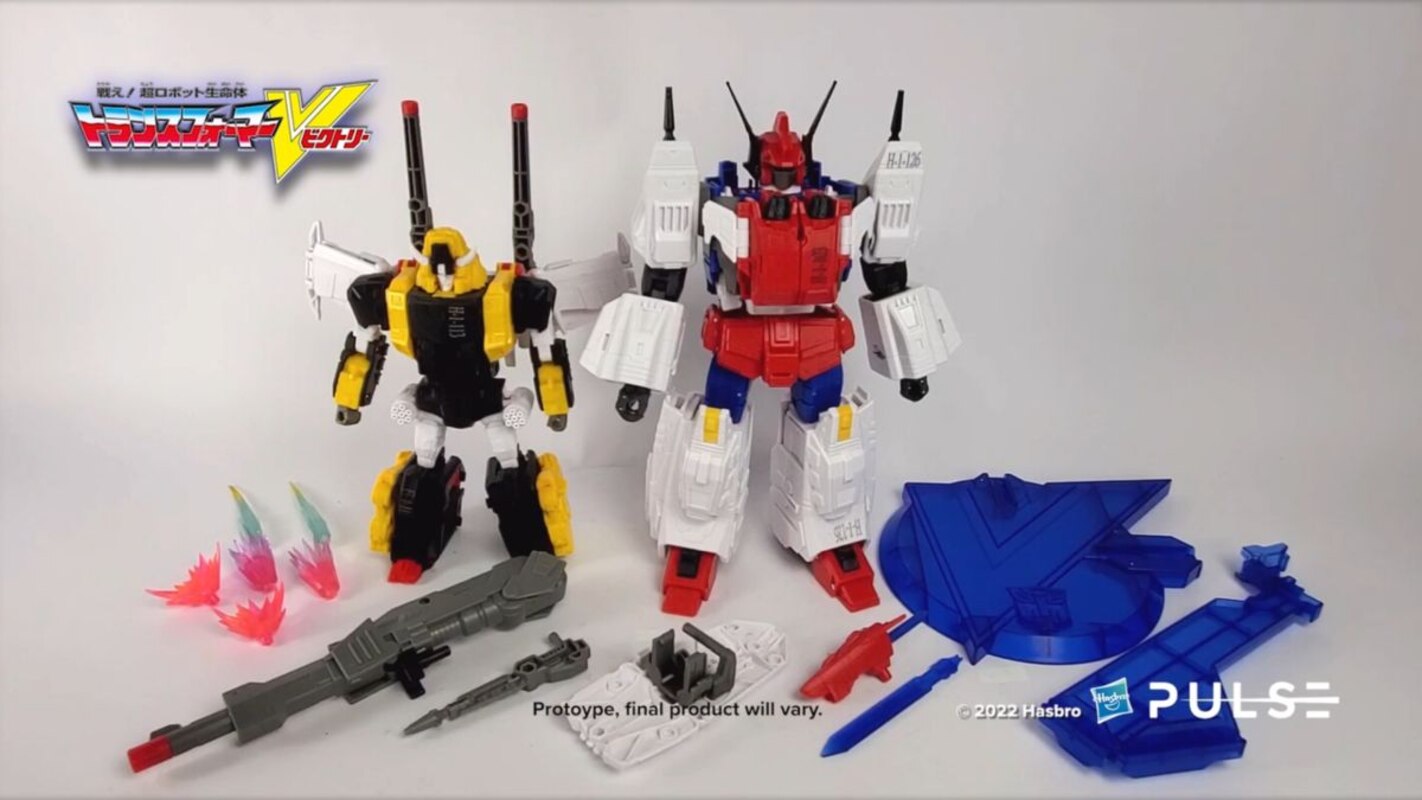 WATCH! Transformers HasLab Victory Saber - First Look Video!