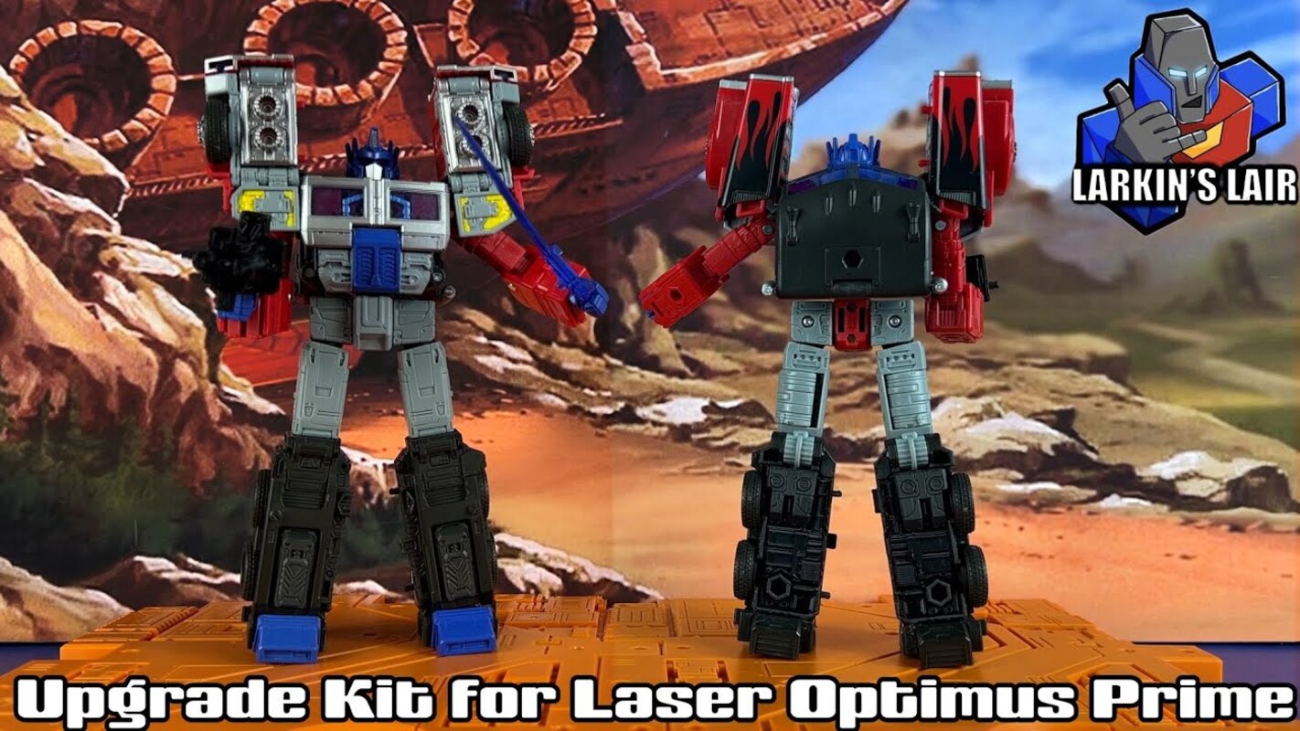 3D Upgrade Kit for Transformers Legacy Laser Optimus Prime by Larkins Lair Review