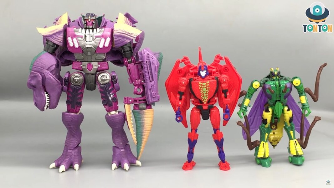 Transformers Legacy Terrorsaur Beast Wars Toy Colors In-Hand Images
