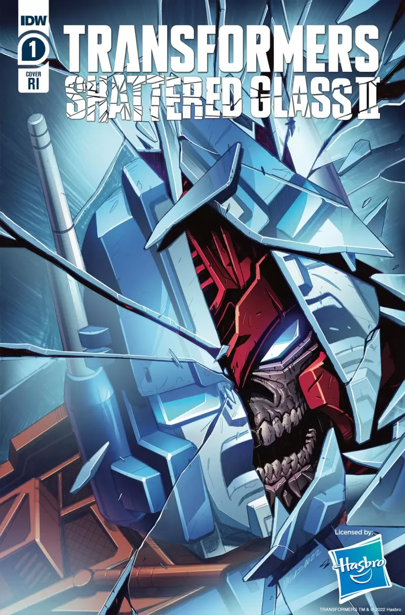 IDW Transformers Shattered Glass II Comic Series Issue #1 Covers & Details