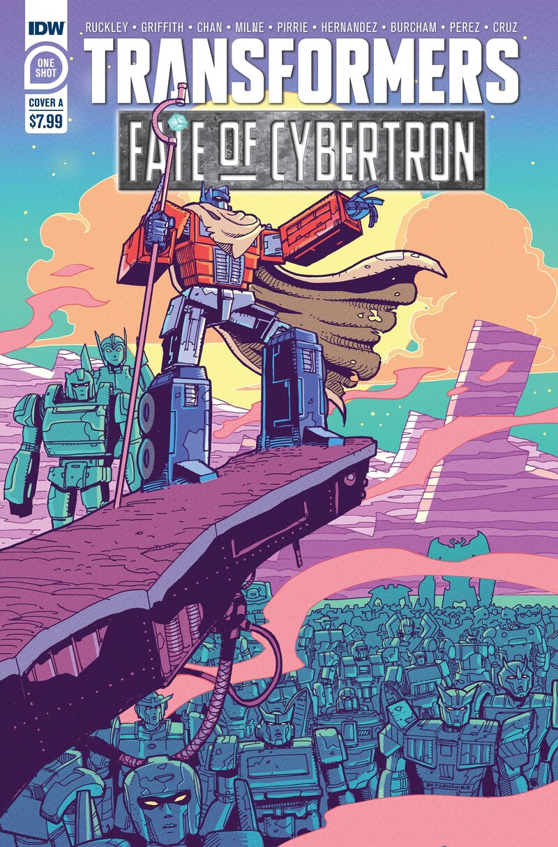 IDW Transformers Fate of Cybetron One Shot Cover Images Preview