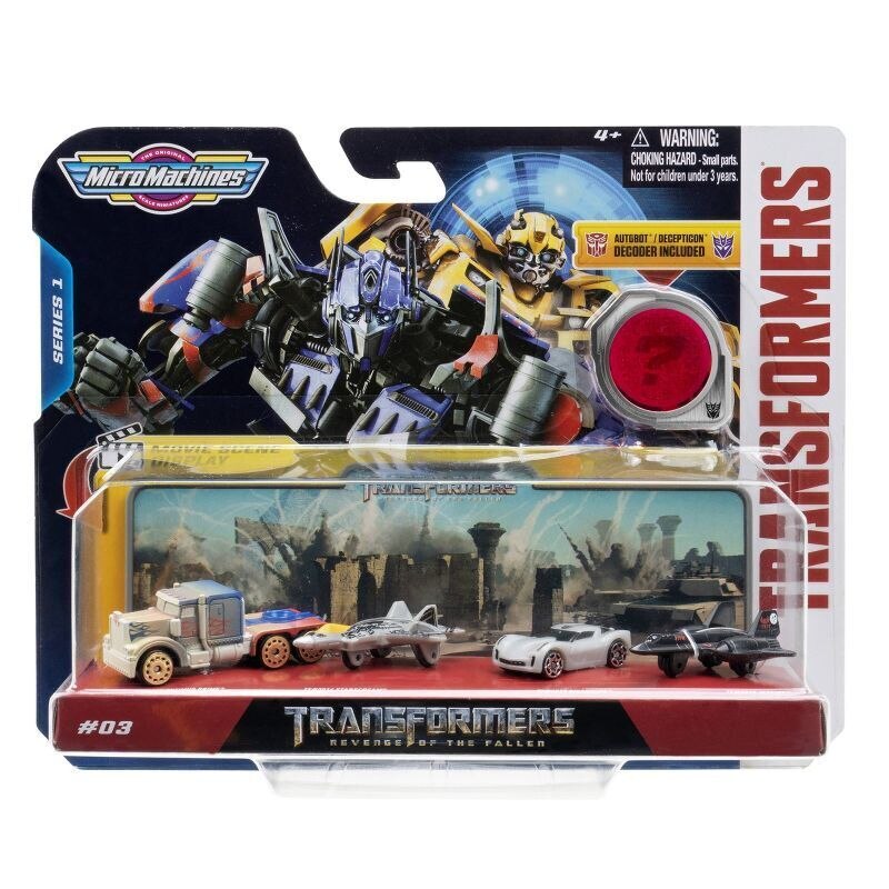 Micro Machines Transformers Series 1 Carded Packs Official Images & Details