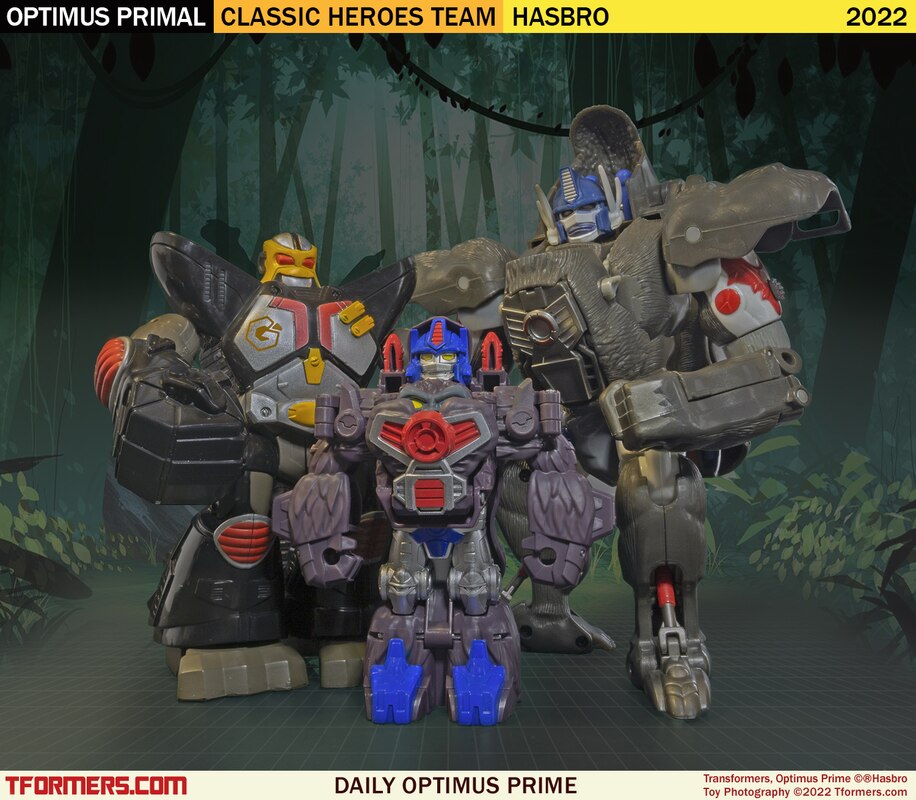 Daily Prime - Transformers Classic Heroes Team Optimus Primal