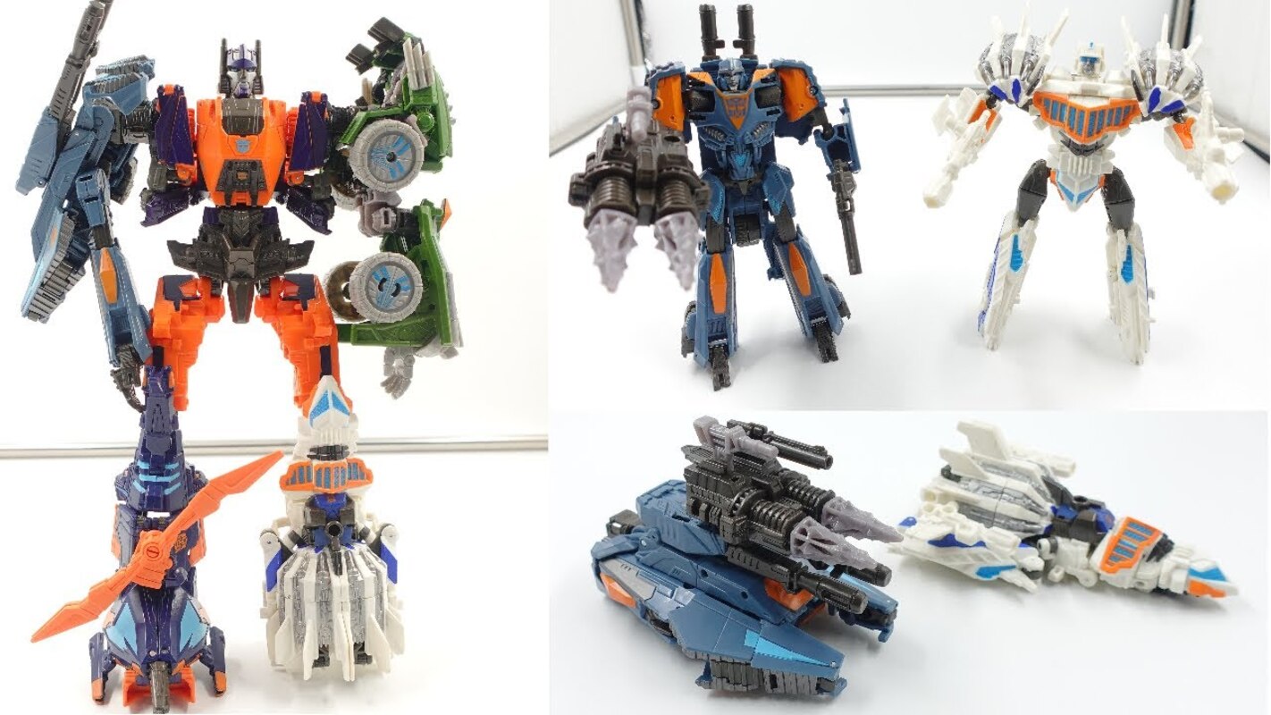 Throwback: Transformers Fall of Cybertron Wreckers Twin Twist + Topspin - Ruination Review Part 2