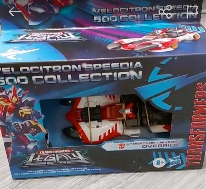 First look at Transformers Legacy Velocitron Speedia 500 Collection Packaging?
