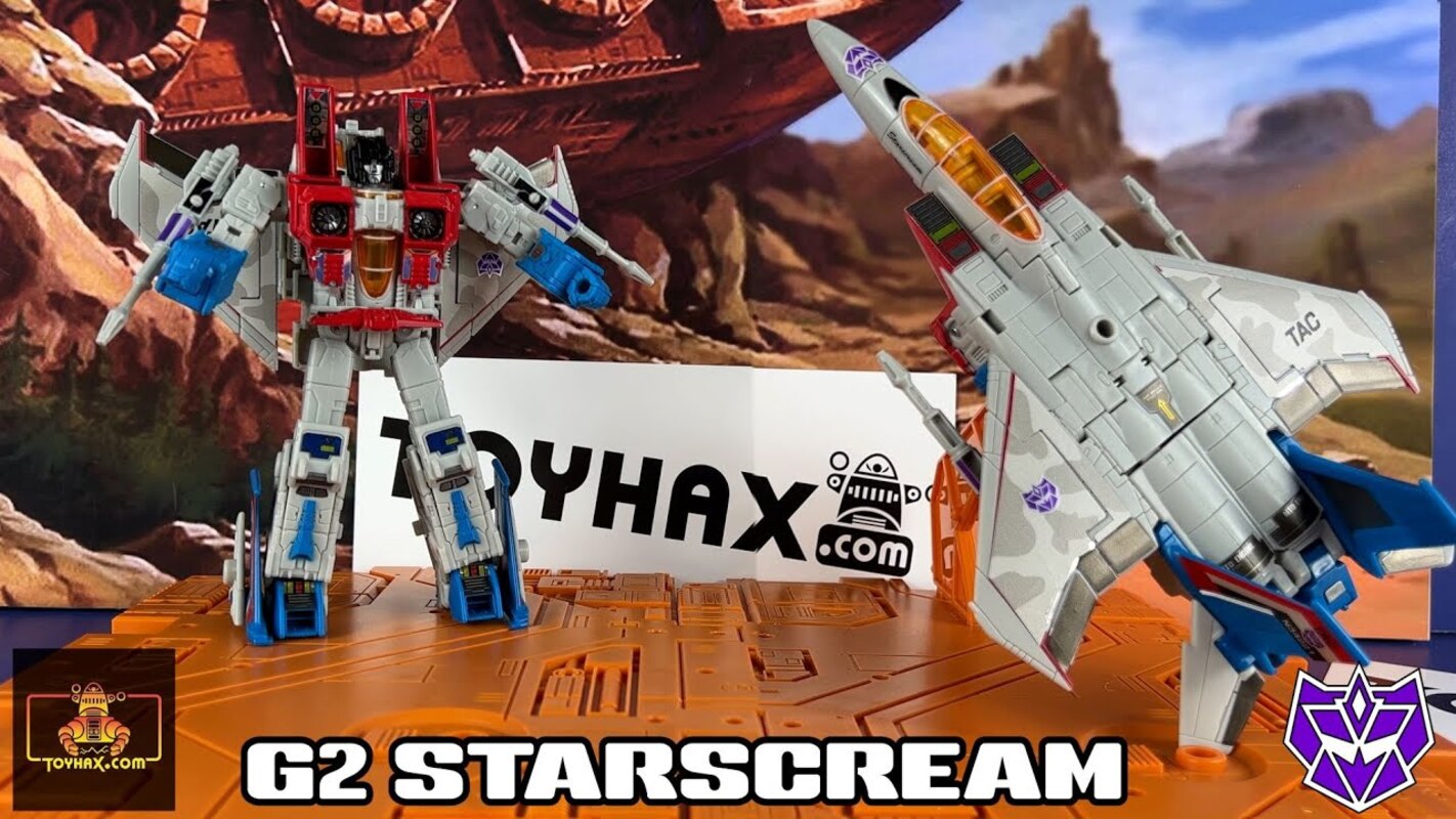 Toyhax G2 Starscream Decal Set for Earthrise/Studio Series 86 Review