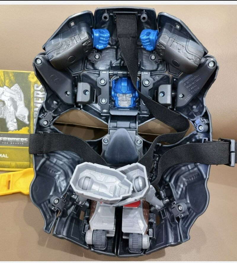 First Look at Rise Of The Beasts Transforming Optimus Role Mask Images?