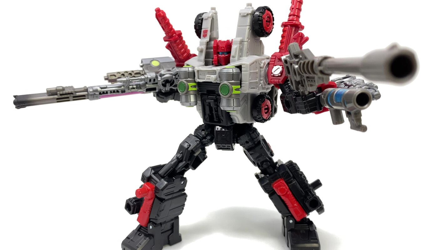 Transformers Legacy Red Cog Weaponzer Exclusive In-Hand Images