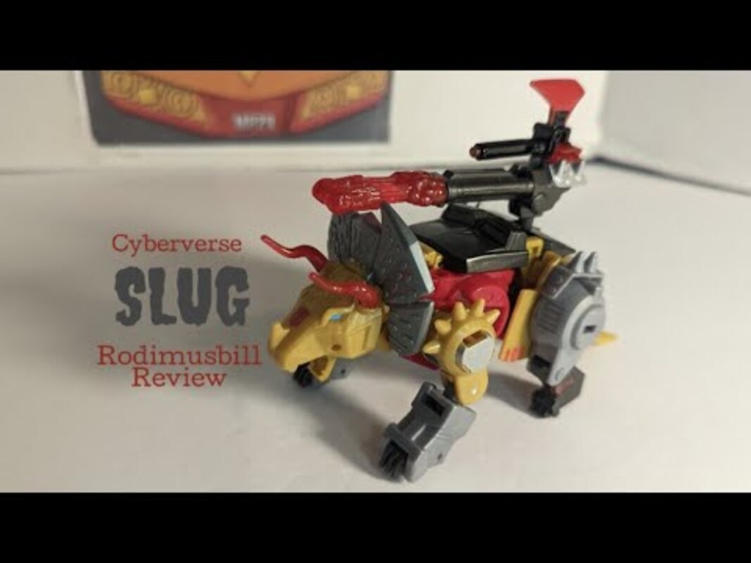 Cyberverse Adventures Slug Deluxe Class Review by Rodimusbill