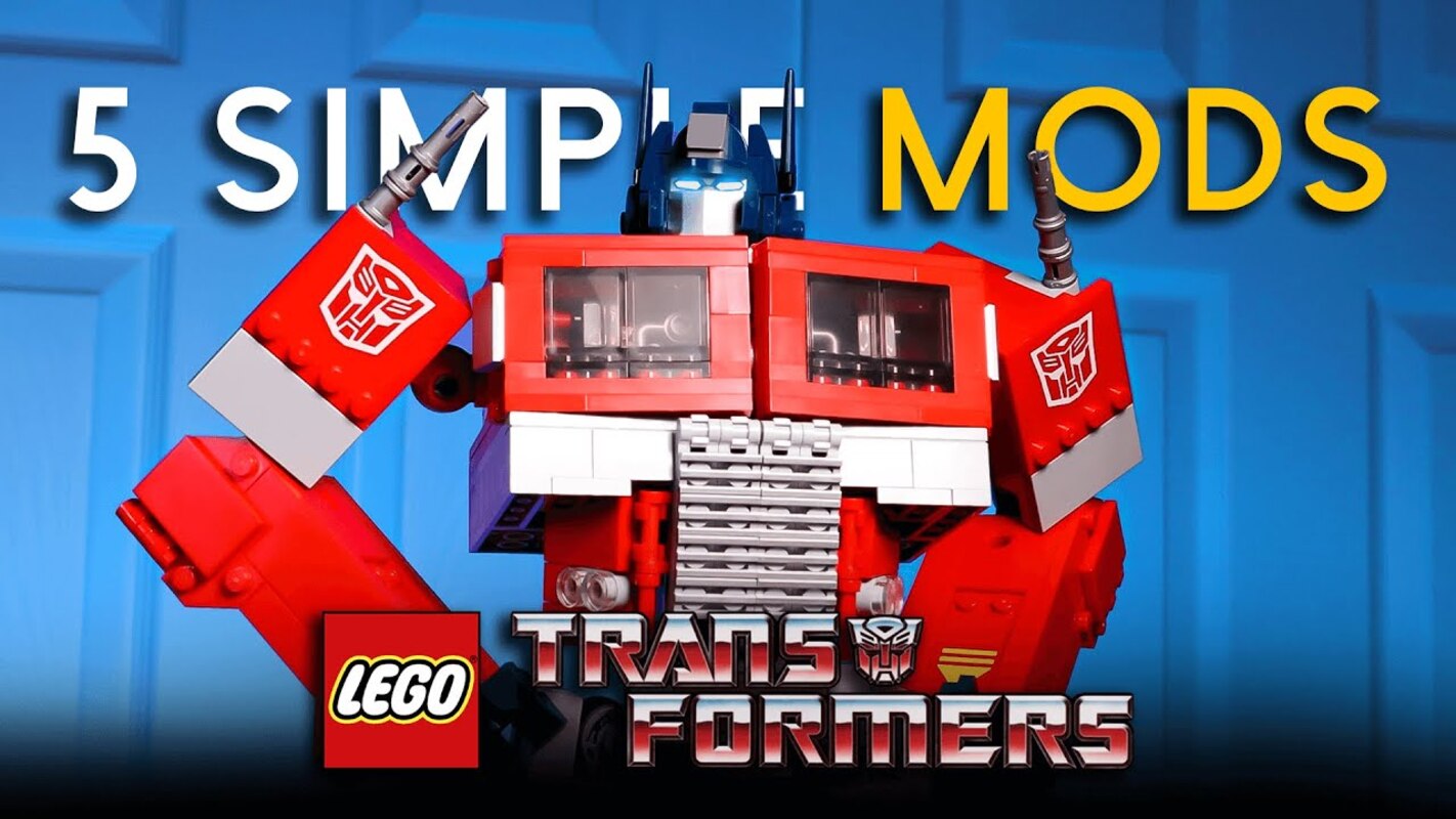 Daily Prime - 5 Simple Mods to Improve LEGO Optimus Prime 10302