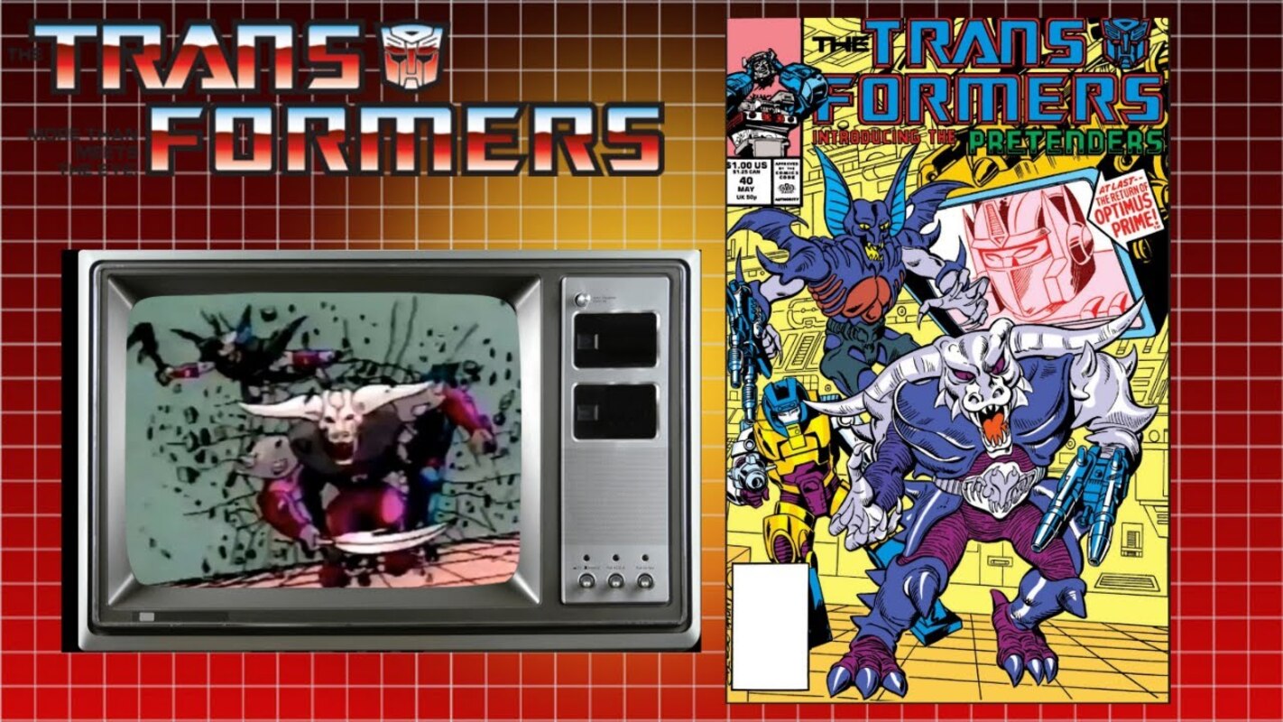 WATCH! 1988 Marvel Comics Transformers Pretenders Commercial