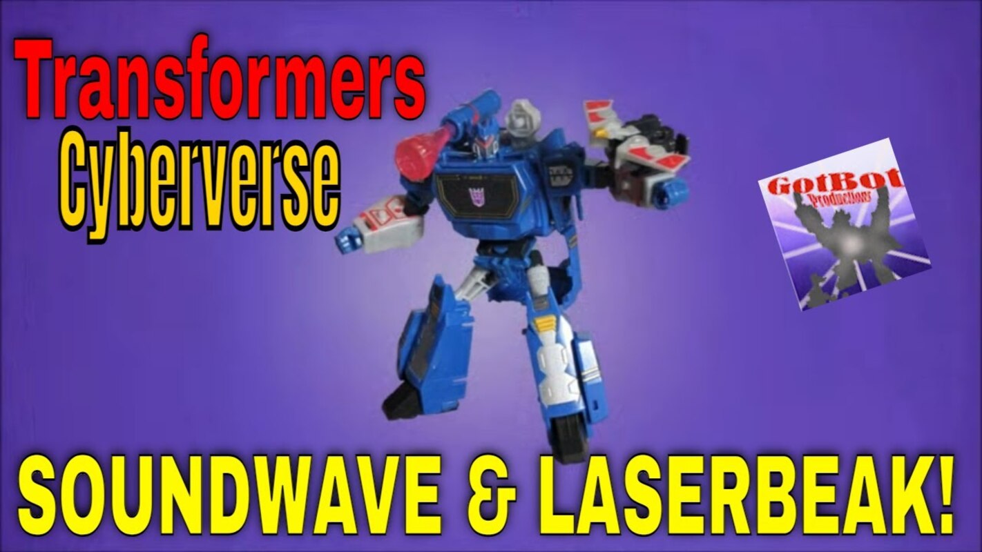 Blasting that Ultrasound: Cyberverse Soundwave with Laserbeak