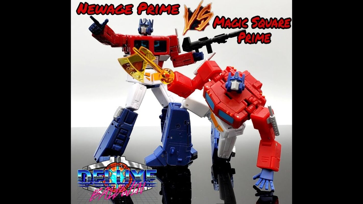 Which Prime is Better? NewAge Toys David VS Magic Square Light of Victory. (Legends Optimus Prime)