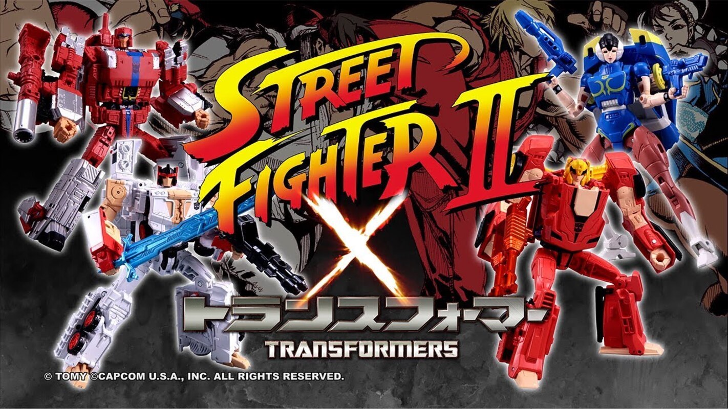 Transformers X Street Fighter II Reissue 2-Packs Preorders Open Now