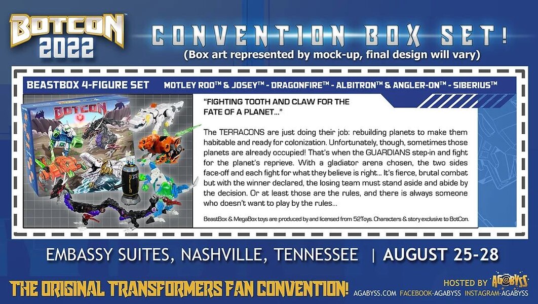 BotCon 2022 Convention Box Set Guardians Siberious & Motley Roo W Josie Image  (8 of 8)