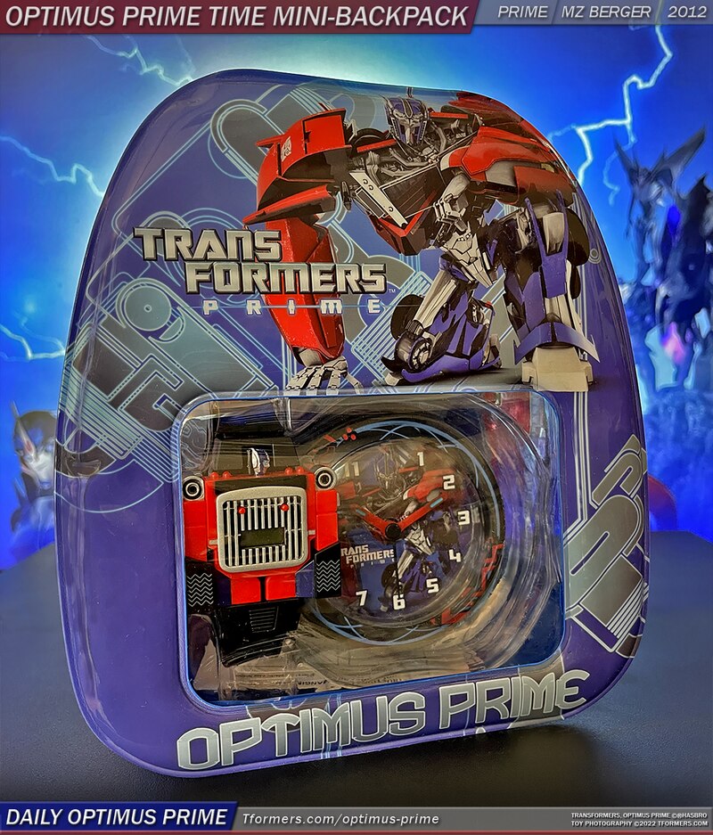 Daily Prime - Optimus Prime Time Mini-Backpack is Too Cool for School