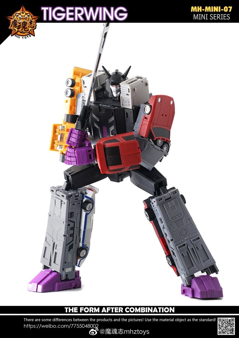 MH Toys Tigerwing (Menasor) Combiner Team Images