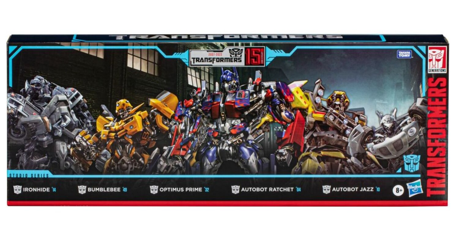  Transformers Toys Studio Series Movie 1 15th Anniversary  Multipack with 5 Action Figures - Ages 8 and Up ( Exclusive) : Toys &  Games