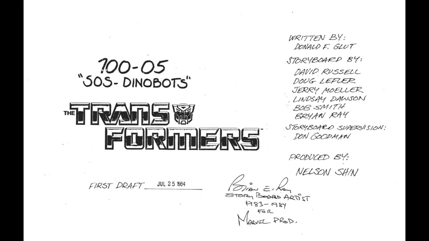 G1 Scripts and Storyboards Revealed in 2022