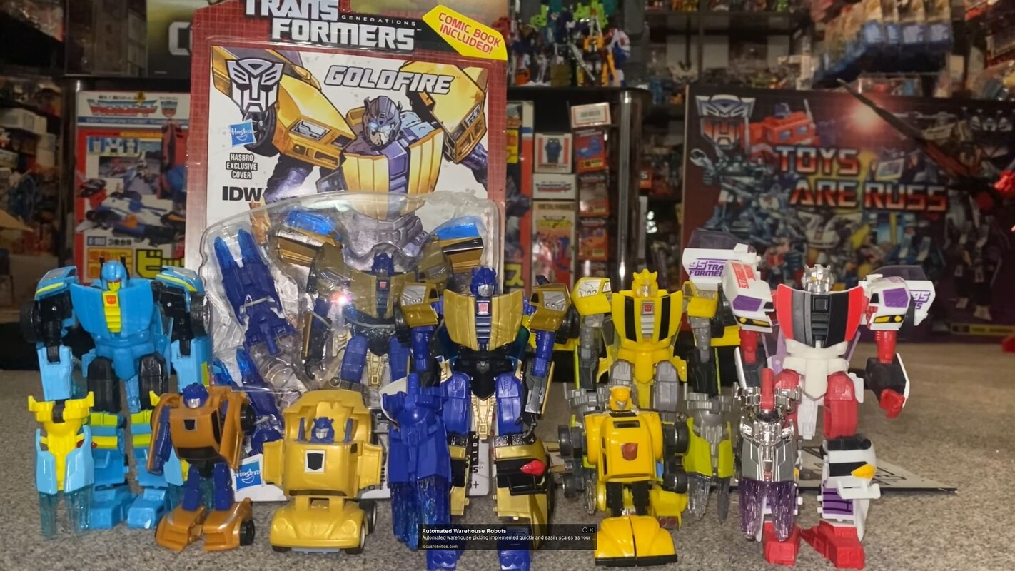 Transformers Thrilling 30 Goldfire Review. G1 Generations Goldbug Collection  Comparison - Transformers - Toy Fans Community