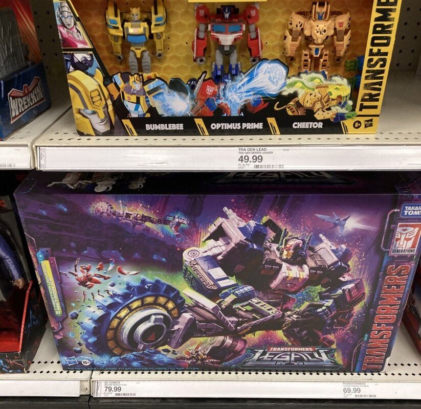 Transformers Legacy Titan Cybertron Metroplex Found in USA