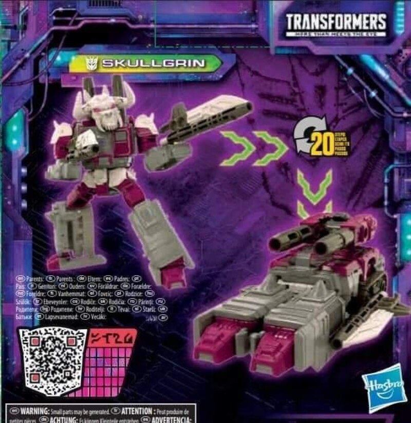 Transformers Legacy Skullgrin Box Image Reveals Alternate Mode