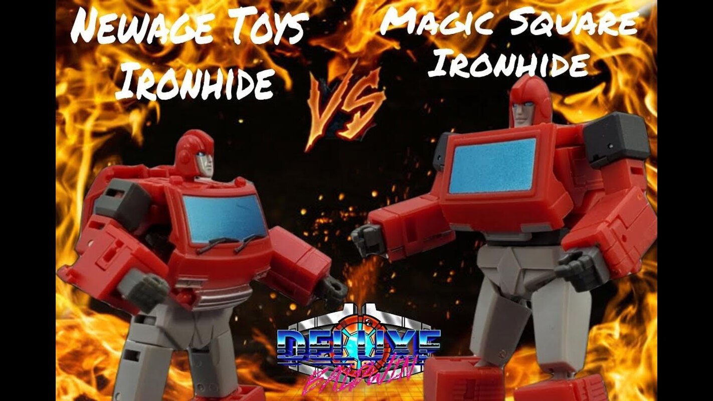 Legends Scale Magic Square Ken VS Newage Toys Mccoy Review. (Ironhide)