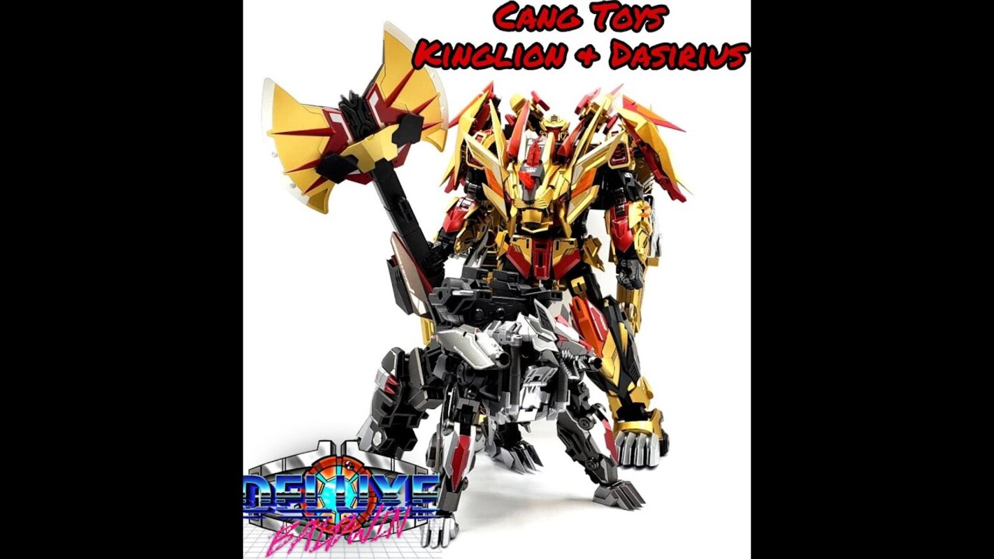 Cang-Toys Masterpiece Scaled Kinglion & Dasirius Review. (Razorclaw)
