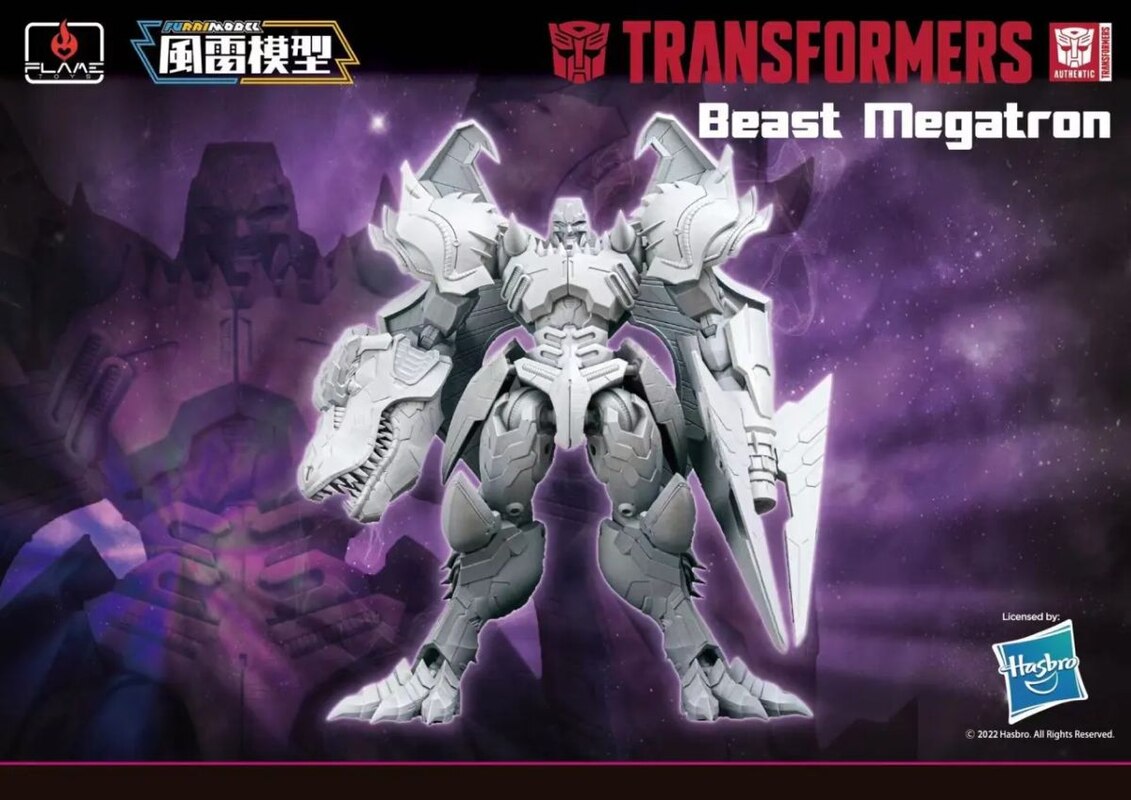 Flame Toys Gilthor, Beast Megatron, G1 Shockwave. G1 Megatron Furai Model Kits Officially Announced!