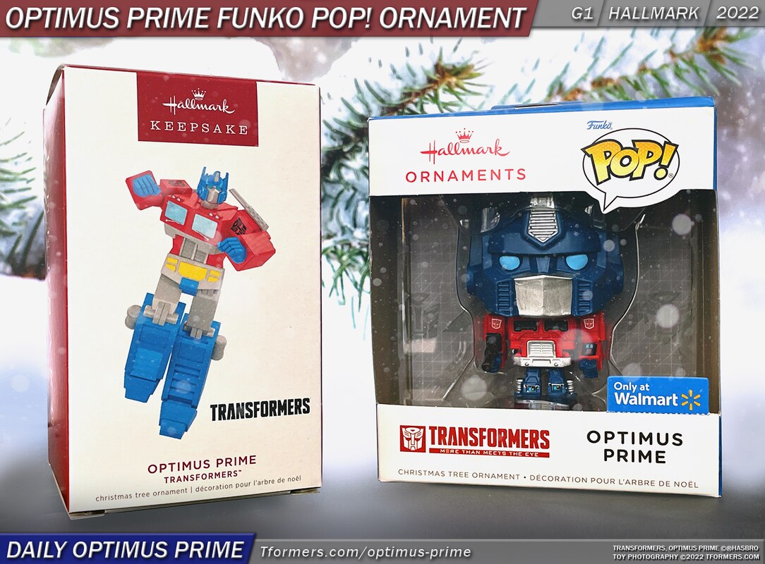 Daily Prime - Hallmark Transformers Optimus Prime Funko POP! Ornament