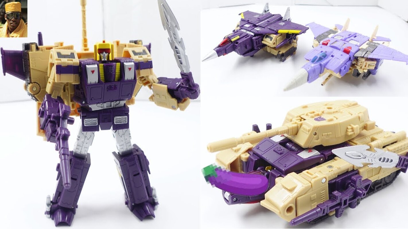 Transformers Legacy Leader Blitzwing ISSA Review!! (4K)