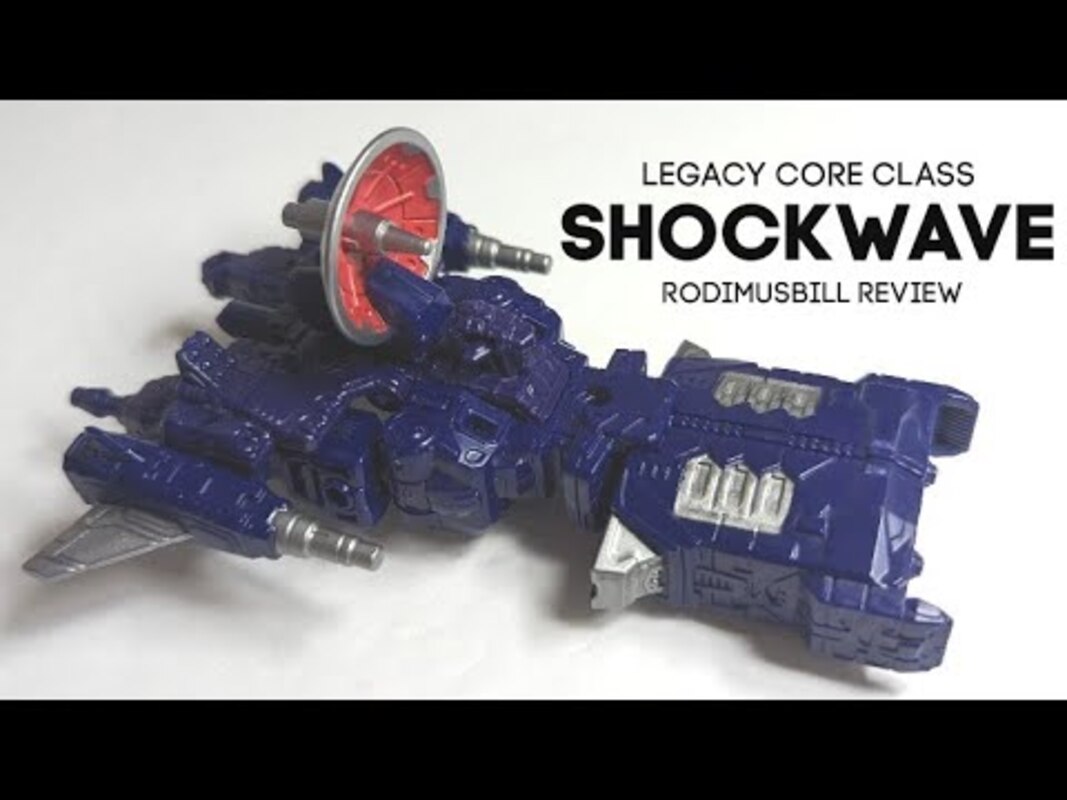 Legacy Core Class SHOCKWAVE Transformers Figure (Wave 2) - Rodimusbill Review