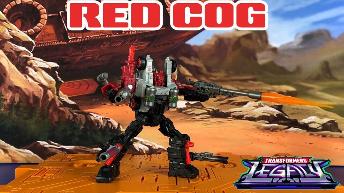 Transformers Legacy Red Cog Review