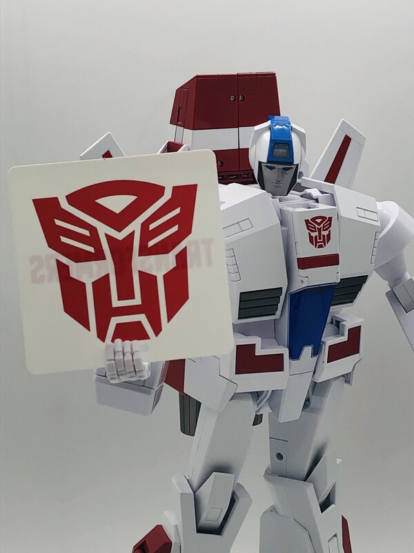 Transformers Masterpiece MP 57 Skyfire Faction Drink Coasters Official In Hand Image  (2 of 5)
