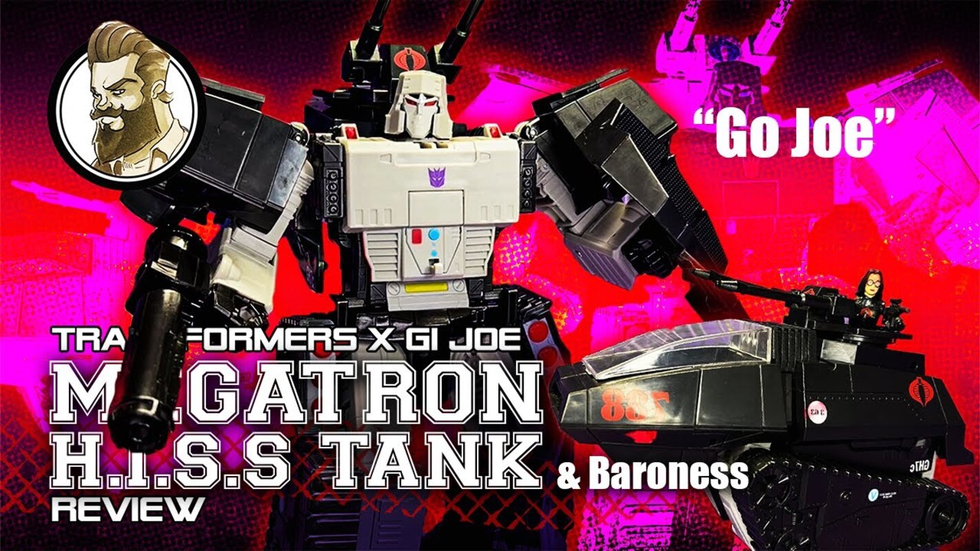 Ham-Man Reviews - Transformers x G.I. Joe Megatron H.I.S.S. Tank & Baroness - Chef Kiss
