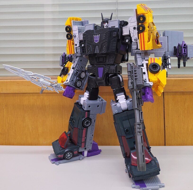Transformers Legacy Motormaster / Menasor Custom Combined Images