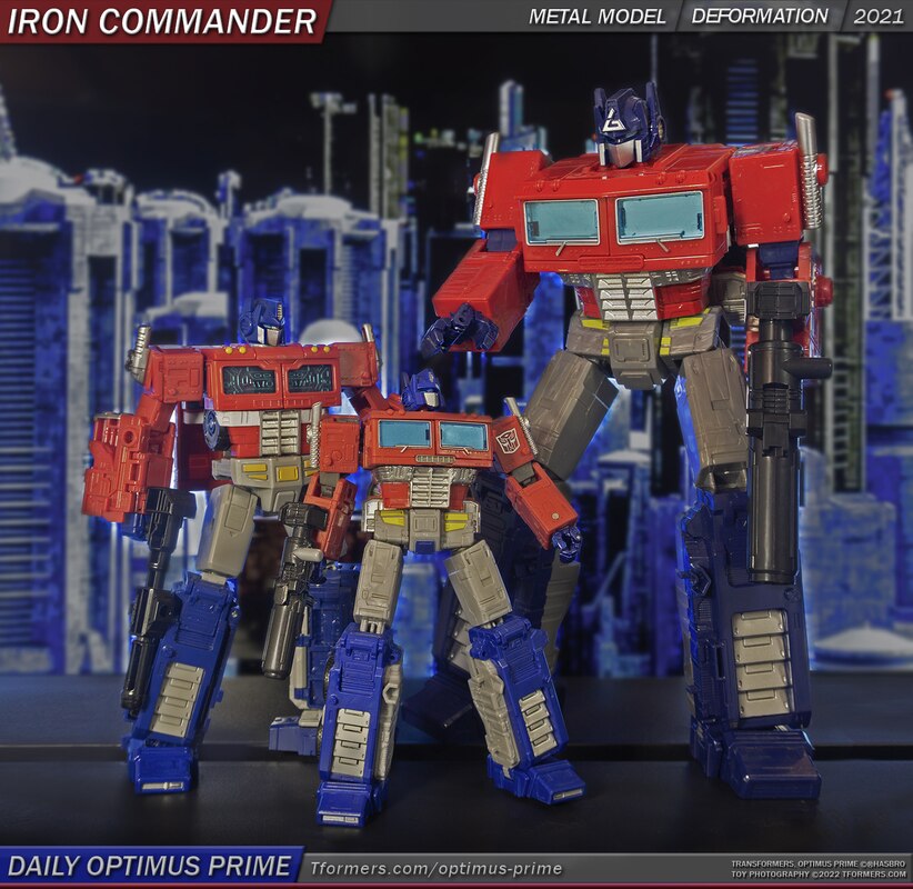 Daily Prime - Iron Commander Oversized Leader Earthrise Optimus Prime